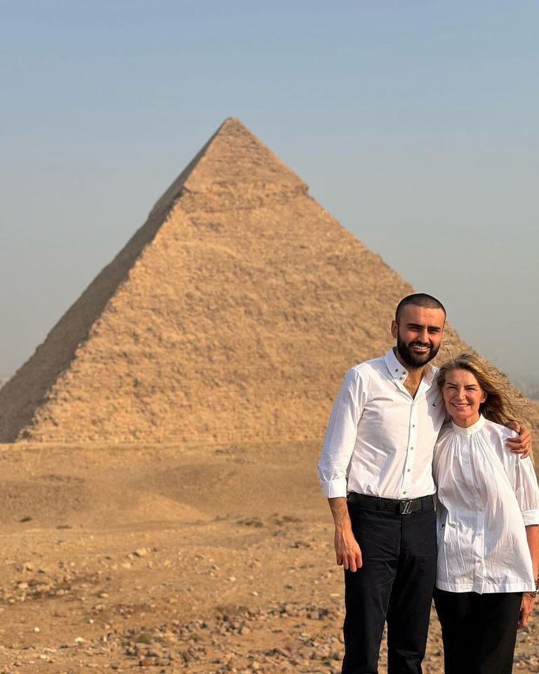 الشيف بوراك يزور أهرامات الجيزة