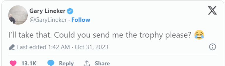 غاري لينيكر وهالاند