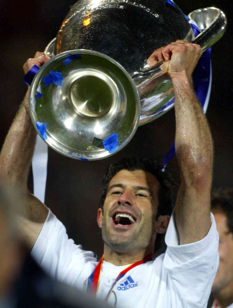 لويس فيغو ودوري أبطال أوروبا