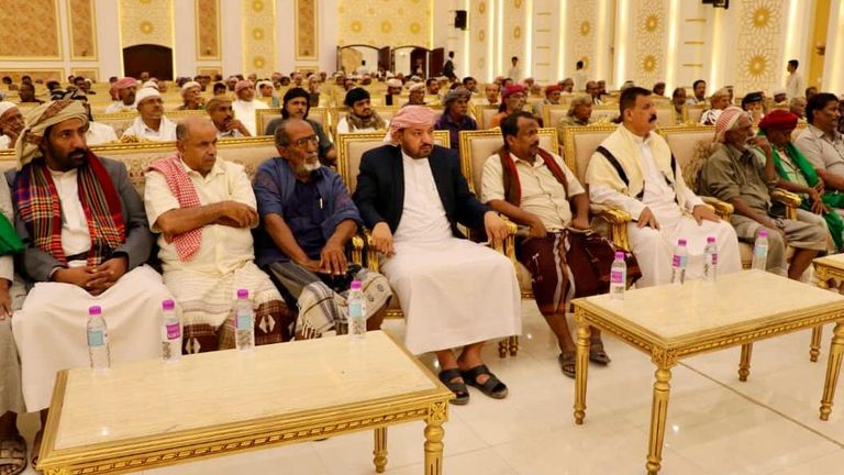 جانب من مؤتمر حلف قبائل حضرموت