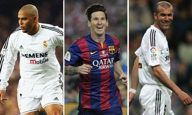 ميسي ورونالدو الظاهرة وزين الدين زيدان جود بيلينغهام