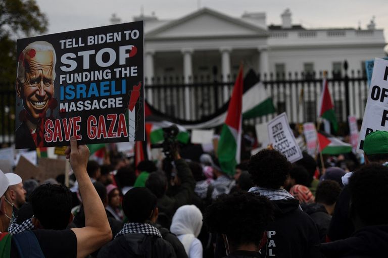 آثار الضربات الإسرائيلية على غزة