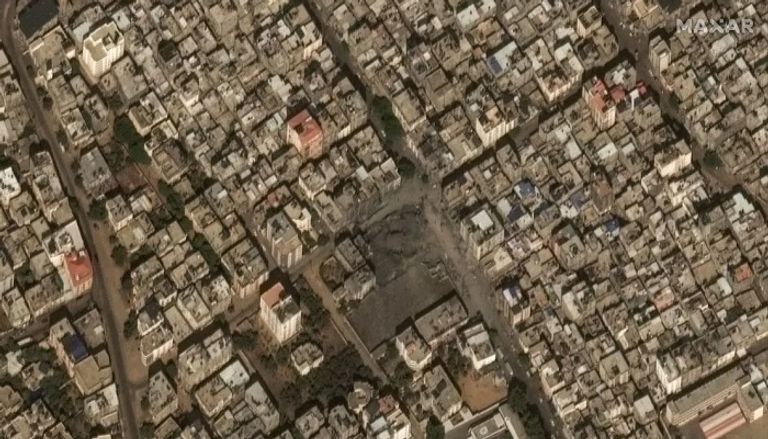 تأثير القنابل الزلزالية بعد وقوعها في منطقة قنبلة زلزالية