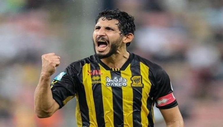 أحمد حجازي مدافع الاتحاد السعودي