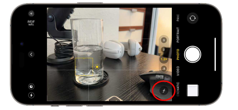 صور "بورتريه" سريعة iPhone 15