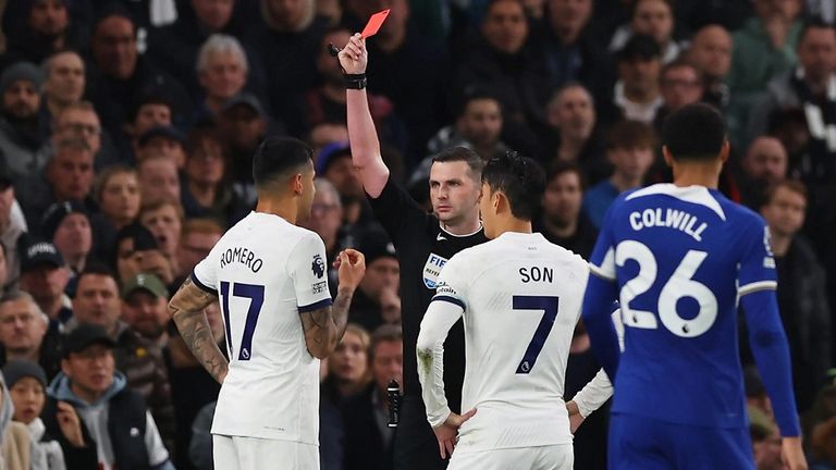 مباراة توتنهام وتشيلسي في الدوري الإنجليزي أنجي بوستيكوغلو مدرب توتنهام ضد تشيلسي