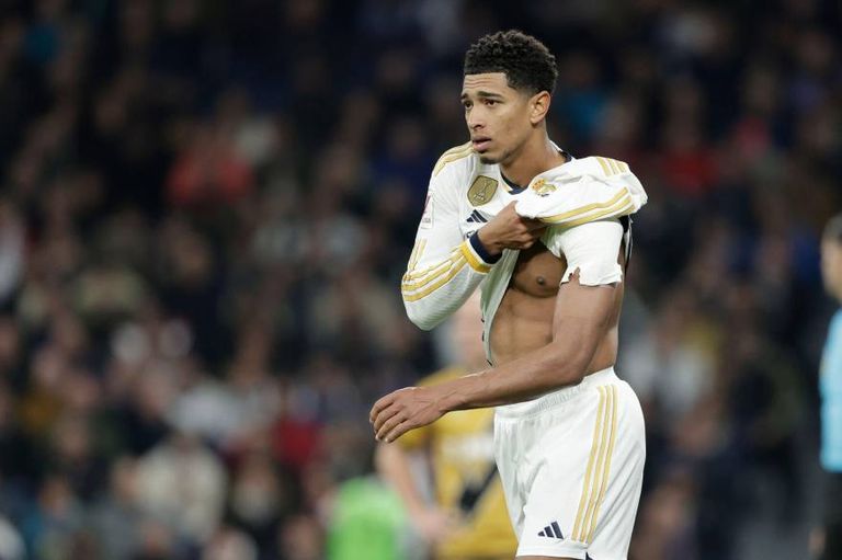 إصابة جود بيلينغهام نجم ريال مدريد جود بيلينغهام نجم ريال مدريد