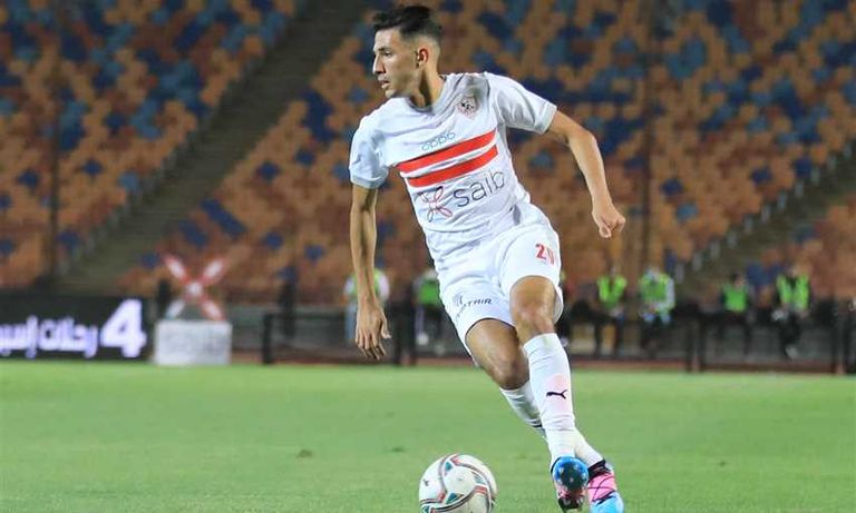 أحمد فتوح الظهير الأيسر للزمالك
