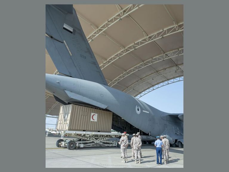 جانب من عملية الشحن