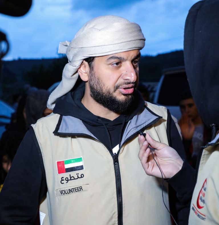 مساعدات إماراتية إلى الشعب الفلسطيني