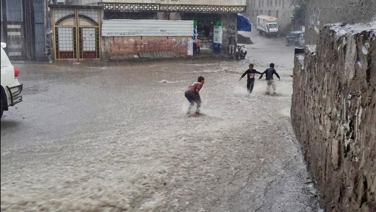 التغيرات المناخية تهدد أطفال اليمن