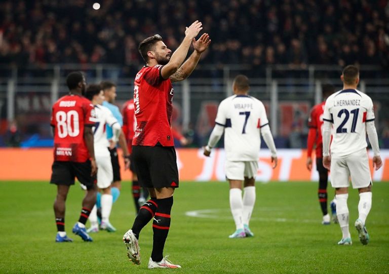 نتيجة مباراة ميلان وباريس سان جيرمان اليوم مباراة مانشستر سيتي ويونغ بويز