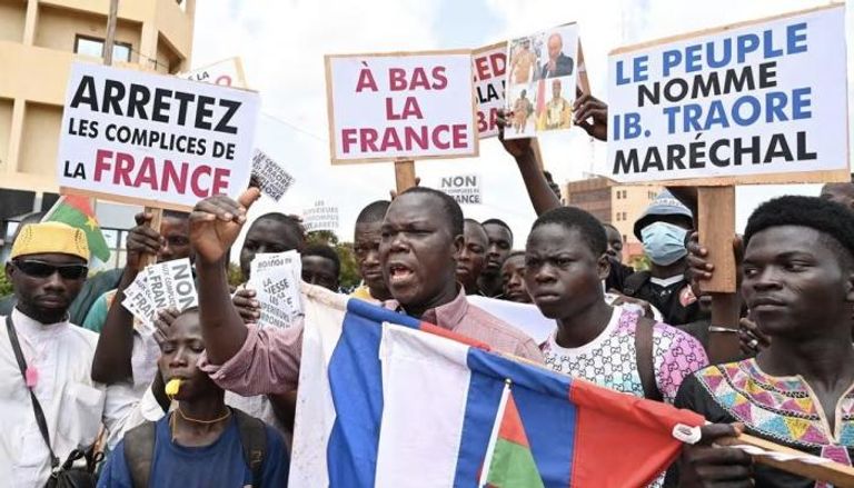 احتجاجات مناهضة لفرنسا في بوركينا فاسو- أرشيفية
