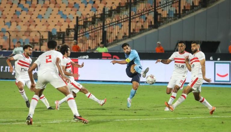 نتيجة مباراة الزمالك وبيراميدز