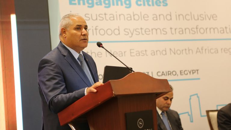 عبدالحكيم الواعر الممثل الإقليمي لإقليم الشرق الأدنى وشمال أفريقيا