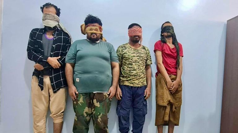 جانب من المضبوطات