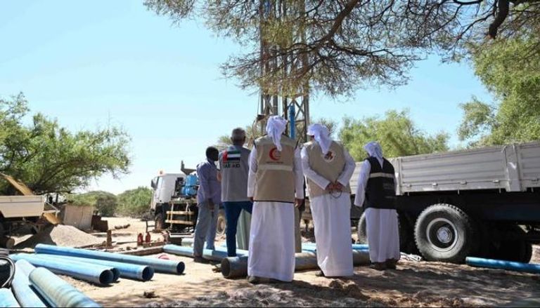 مساعدات إماراتية لمدينة أم جرس في تشاد- أرشيفية
