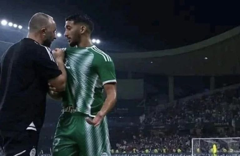 بن رحمة وبلماضي جمال بلماضي مدرب منتحب الجزائر