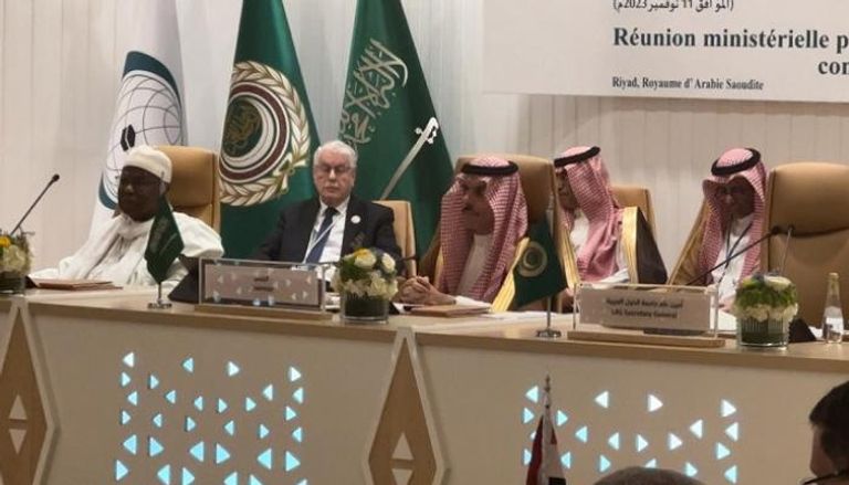 صورة من اجتماع وزراء خارجية الدول العربية والإسلامية 