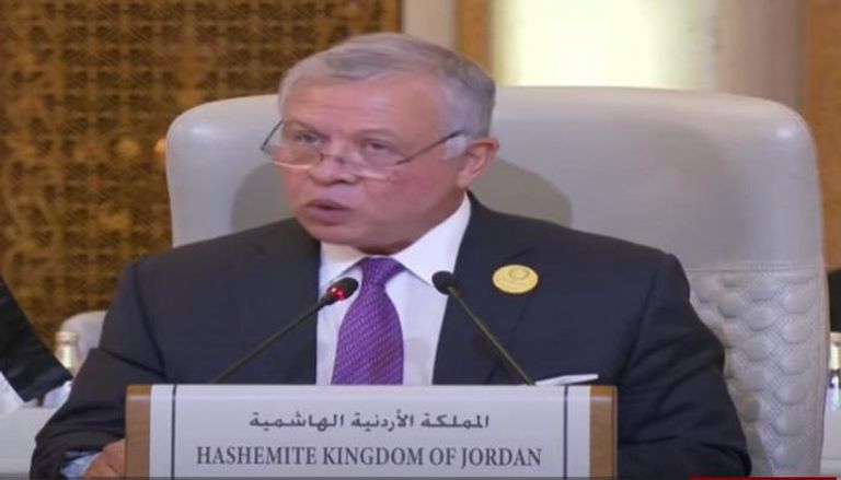 العاهل الأردني الملك عبدالله الثاني 