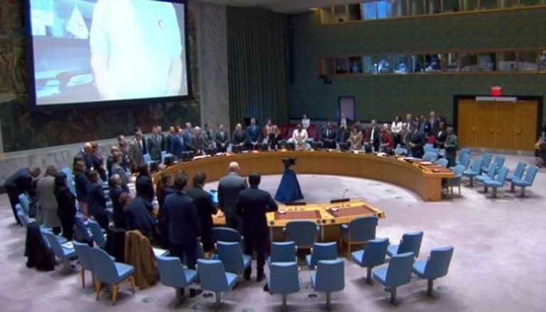 دقيقة صمت في مجلس الأمن تخليدًا لذكرى المدنيين ضحايا حرب غزة