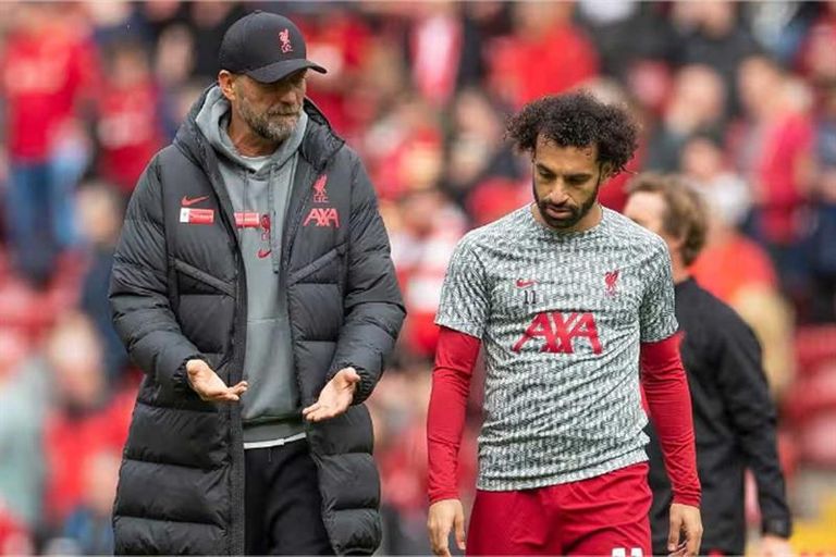 محمد صلاح ويورغن كلوب في ليفربول محمد صلاح نجم ليفربول