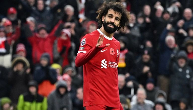 محمد صلاح وهالاند يتصارعان على لقب هداف الدوري الإنجليزي