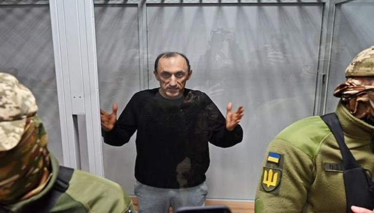 الكولونيل رومان تشيرفينسكي أثناء محاكمته