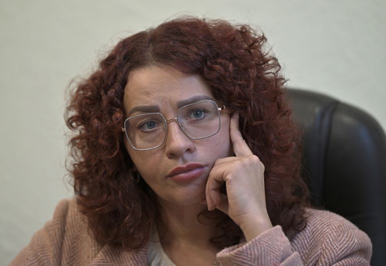 الأوكرانية آنا لياشكو وابنتها ديانا