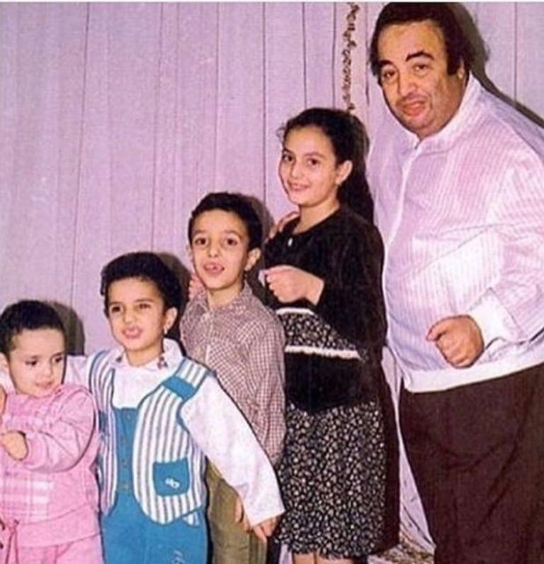 الفنان الراحل يونس شلبي في حفل زفافه