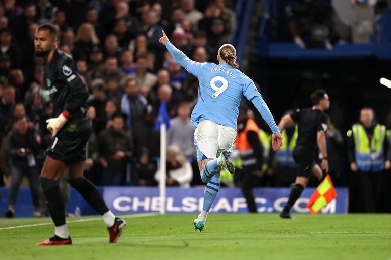 إيرلينغ هالاند يطارد محمد صلاح في فانتازي الدوري الإنجليزي محمد صلاح نجم ليفربول ملك فانتازي الدوري الإنجليزي