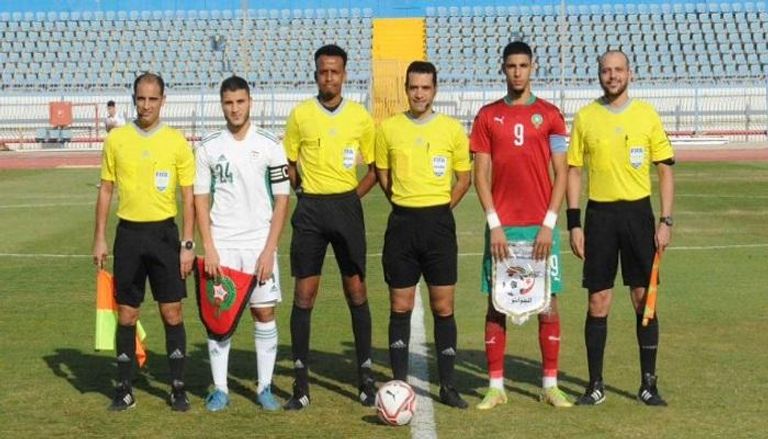 مباراة سابقة بين المغرب والجزائر في بطولة شمال أفريقيا تحت 20 عاما
