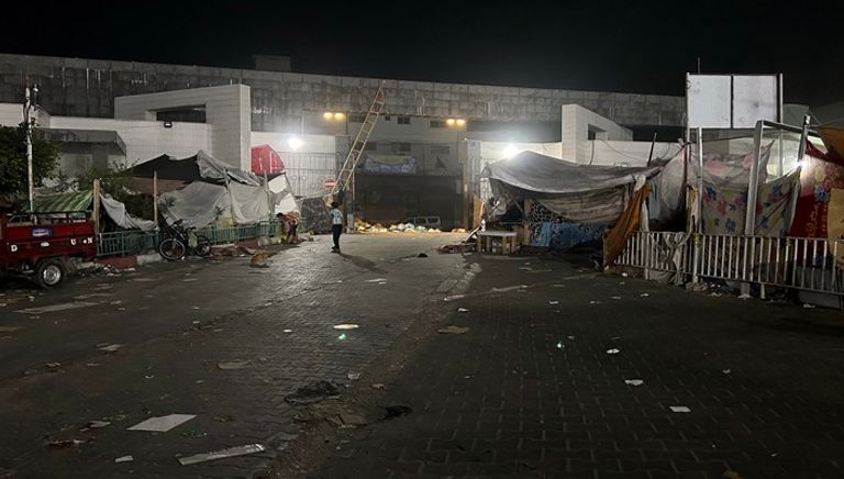 جرحى في أحد مستشفيات قطاع غزة