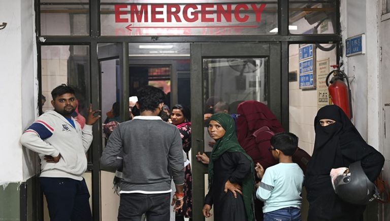 جرحى في أحد مستشفيات قطاع غزة