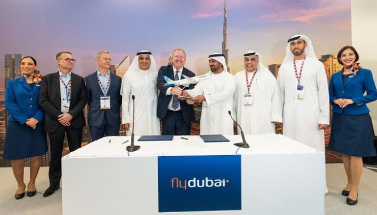 فلاي دبي توقع صفقة طلبية طائرات بقيمة 11 مليار دولار