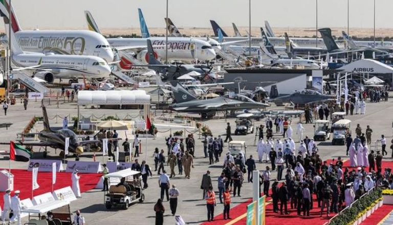 انطلاق معرض دبي للطيران 2023