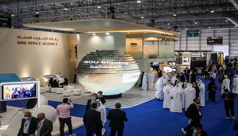 مشاركة وكالة الإمارات للفضاء  انطلاق معرض دبي للطيران 2023