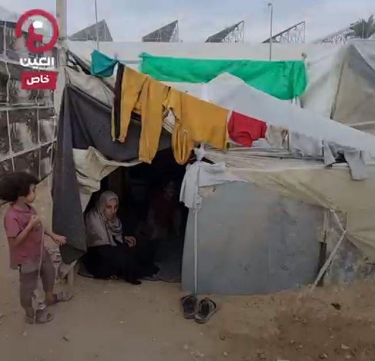 نازحون في قطاع غزة- أرشيفية