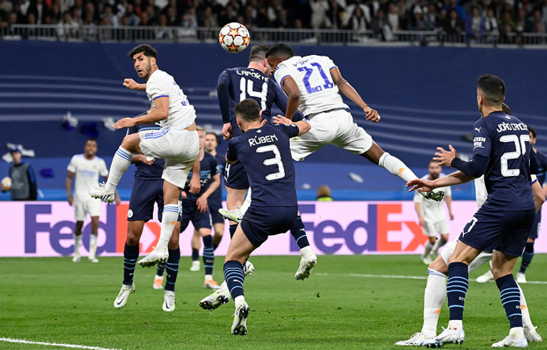 رودريغو ضد مانشستر سيتي في 2022 رودريغو نجم ريال مدريد