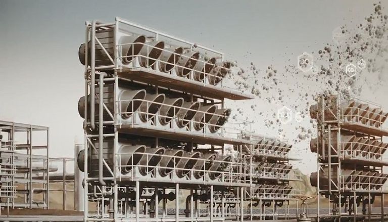 مشروع مبتكر لالتقاط الكربون