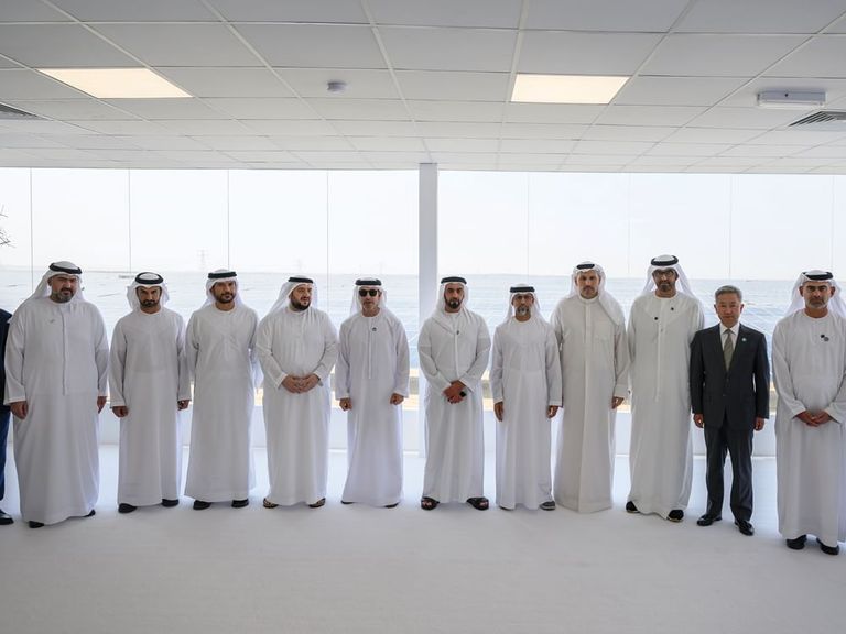 تدشين محطة الظفرة للطاقة الشمسية الكهروضوئية - وام