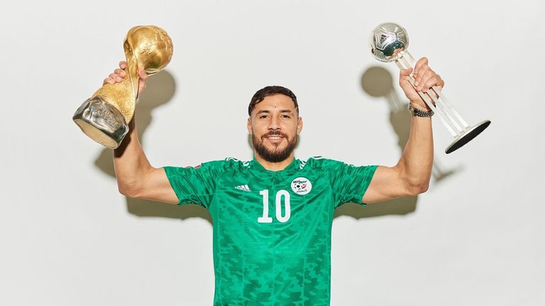 يوسف بلايلي يوسف بلايلي نجم منتخب الجزائر