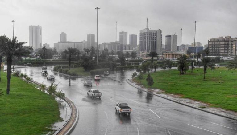شوارع سعودية متأثرة بالأمطار - أرشيفية