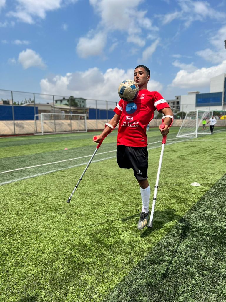 منتخب مصر لكرة القدم للساق واحدة