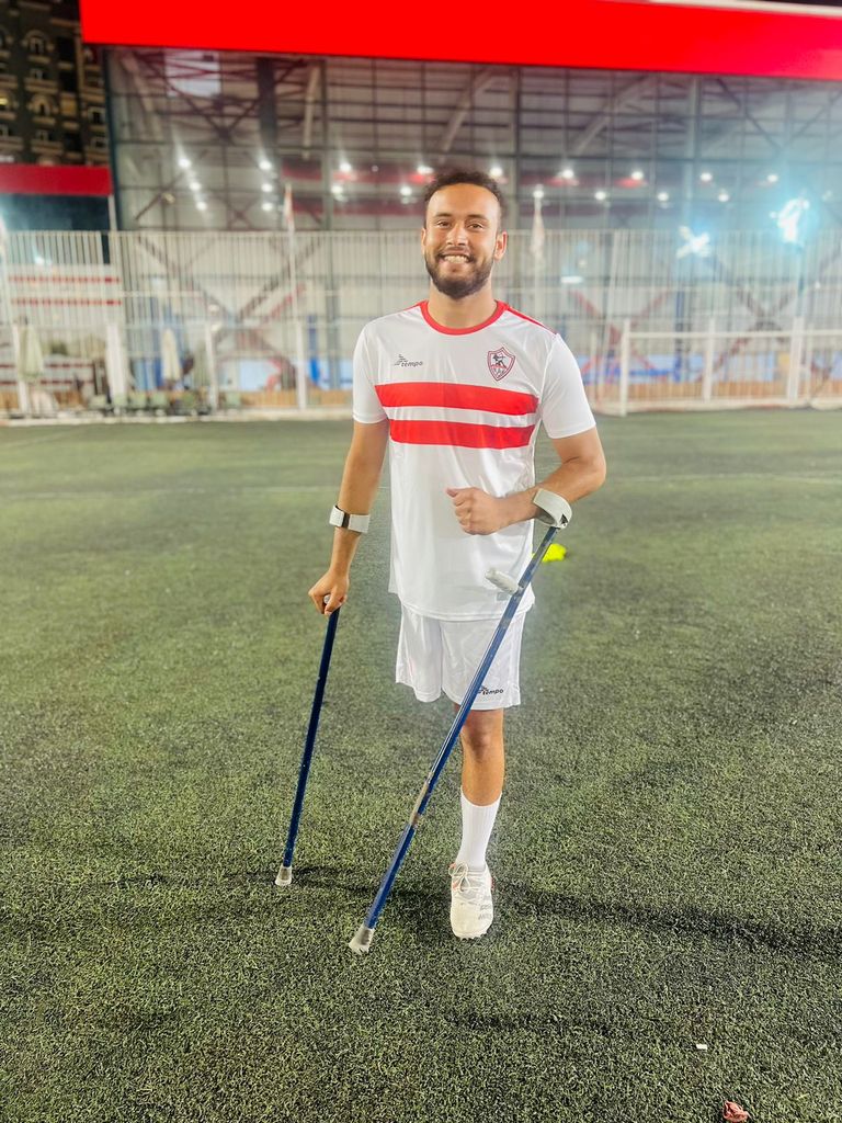 منتخب مصر لكرة القدم للساق واحدة