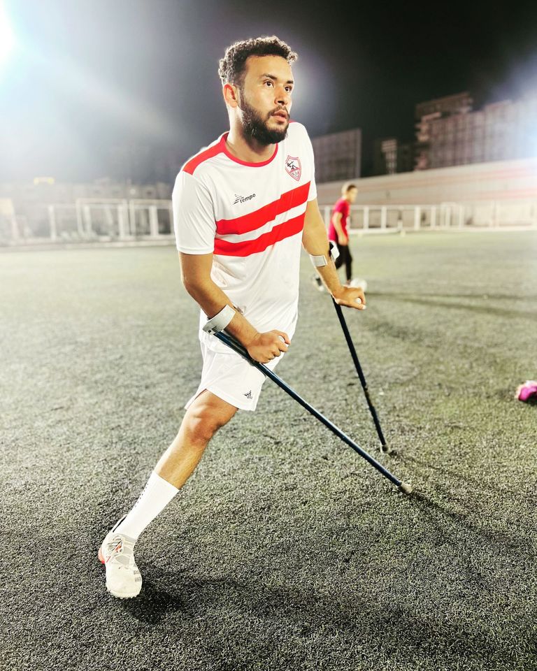 منتخب مصر لكرة القدم للساق واحدة