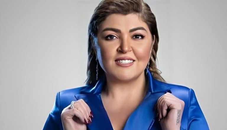 الفنانة المصرية مها أحمد   