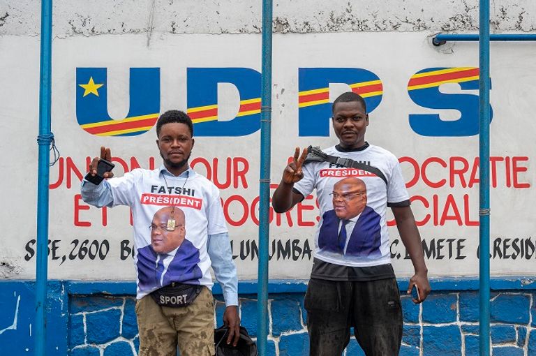 أنصار رئيس الكونغو الديمقراطية فيليكس تشيسيكيدي