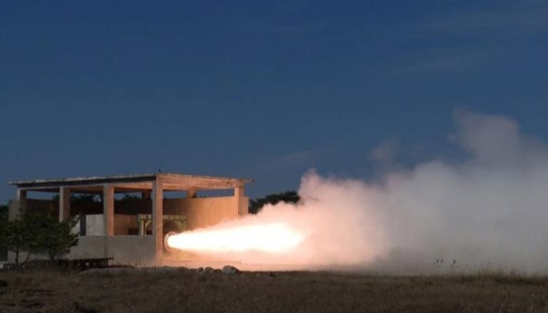 أول اختبار احتراق أرضي لمحرك يعمل بالوقود الصلب لصاروخ باليستي بكوريا الشمالية