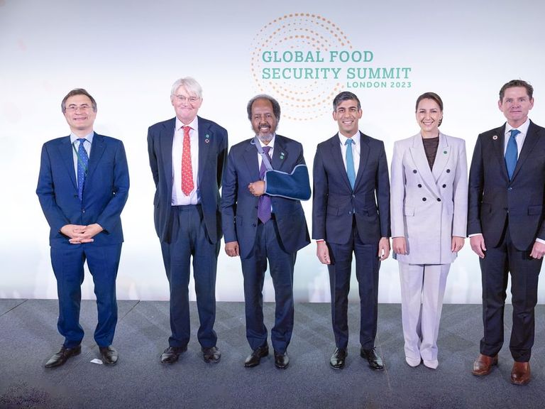 قمة الأمن الغذائي في لندن